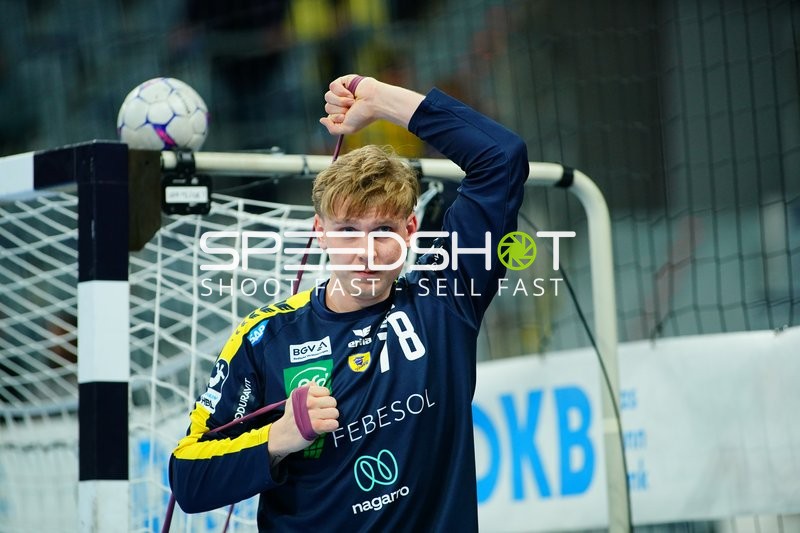 Edwin Aspenbäck (78; Rhein Neckar Löwen) in Aktion