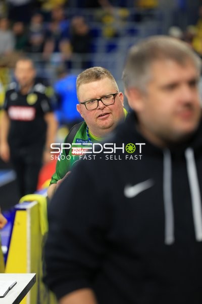 Trainer in der SAP Arena Mannheim
