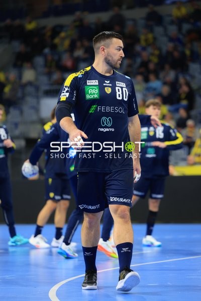 Jannik Kohlbacher (80; Rhein Neckar Löwen) in Aktion