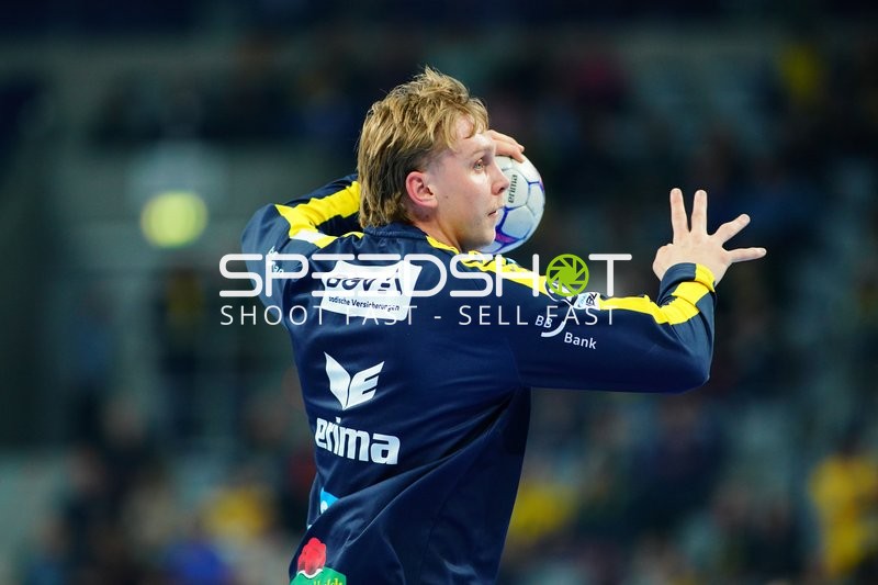 Edwin Aspenbäck (78; Rhein Neckar Löwen) in Aktion