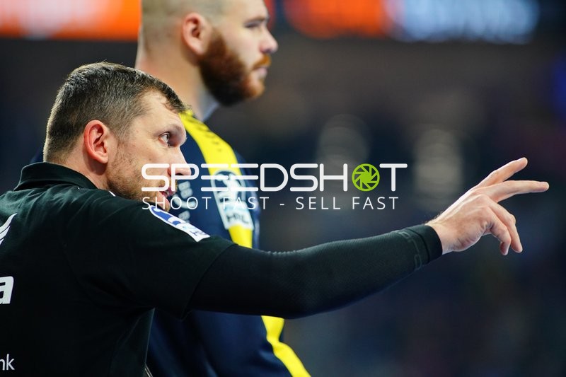 Mike Jensen (20; Rhein Neckar Löwen) in Aktion