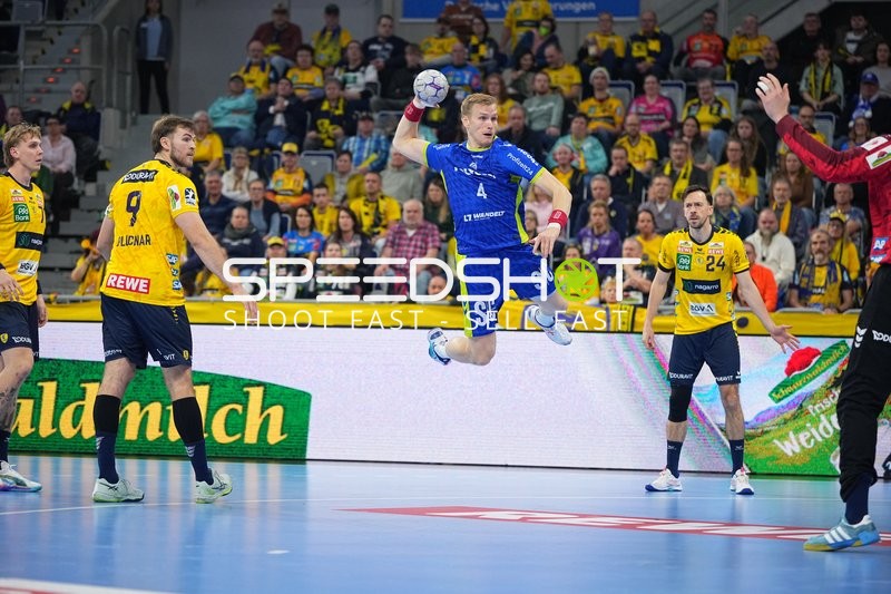 Edwin Aspenbäck (78; Rhein Neckar Löwen) in Aktion