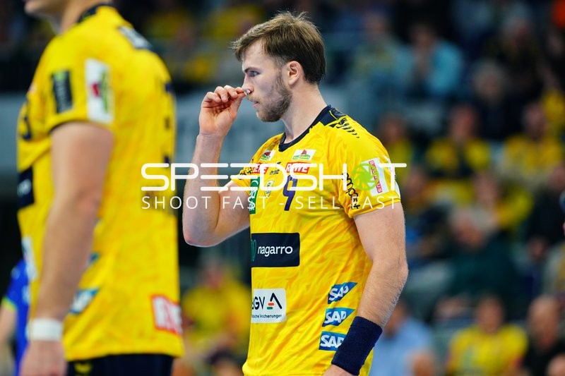 Steven Plucnar Jacobsen (9; Rhein Neckar Löwen) in Aktion