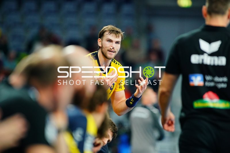 Steven Plucnar Jacobsen (9; Rhein Neckar Löwen) in Aktion