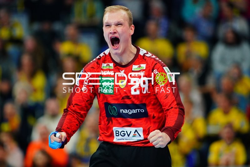 David Späth (29; Rhein Neckar Löwen) in Aktion