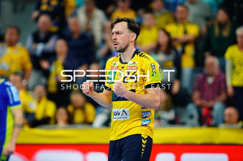 Patrick Groetzki (24; Rhein Neckar Löwen) in Aktion