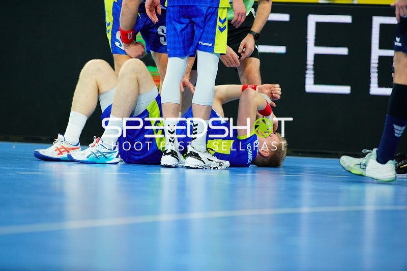 Szene mit Spieler von VfL Gummersbach