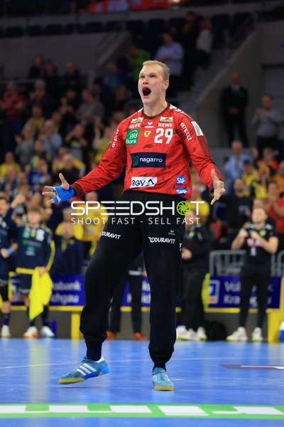 David Späth (29; Rhein Neckar Löwen) in Aktion