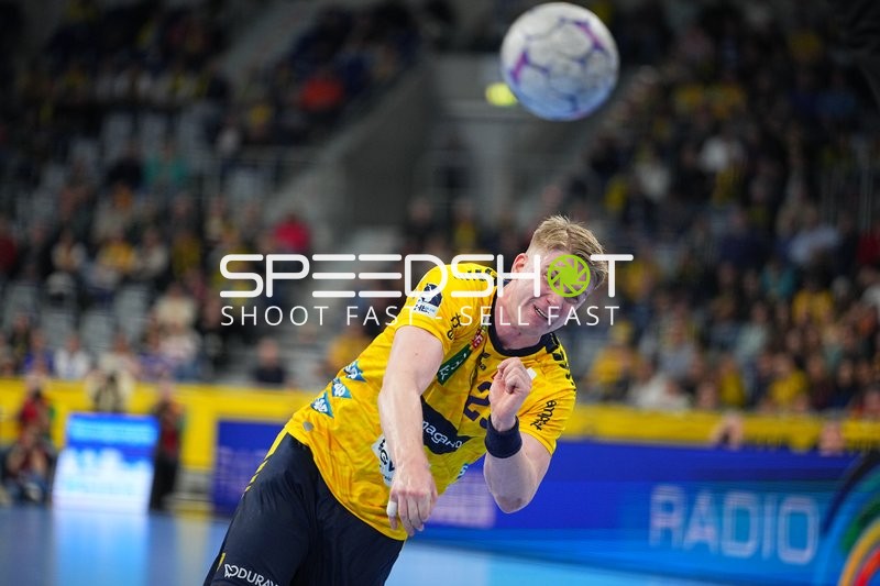 Haukur Thrastarson (25; Rhein Neckar Löwen) in Aktion