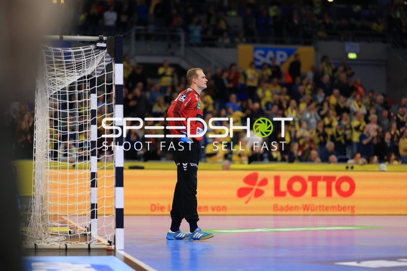 David Späth (29; Rhein Neckar Löwen) im Tor