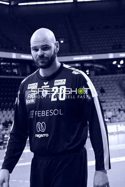 Mike Jensen (20; Rhein Neckar Löwen) in Aktion