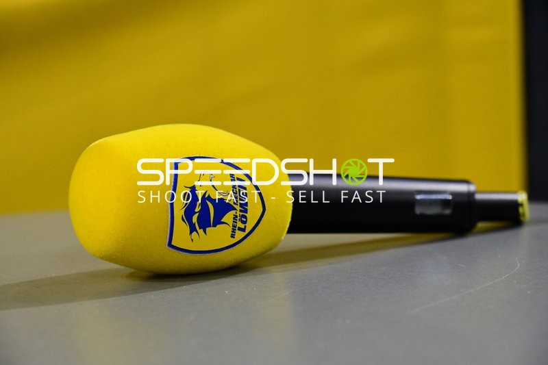 Mikrofon der Rhein-Neckar-Löwen