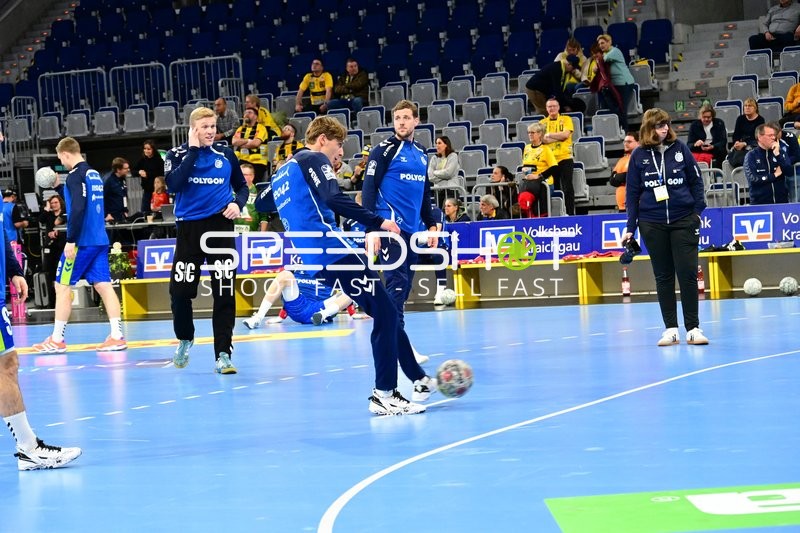 Kentin Mahé (22; VfL Gummersbach) und Bertram Obling (16; VfL Gummersbach) in Vorbereitung