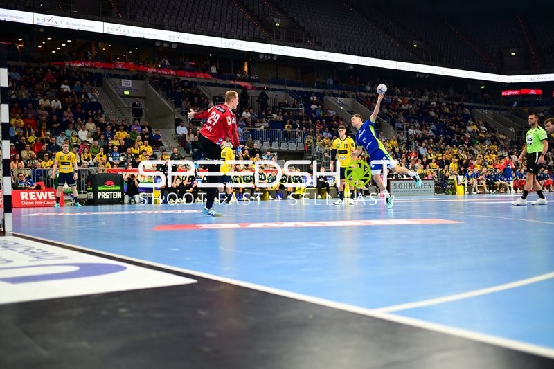 David Späth (29; Rhein Neckar Löwen) in Aktion