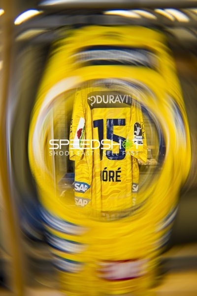 Szene mit David More (15; Rhein Neckar Löwen)