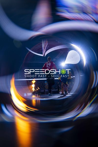 Spielereinlauf mit David Späth (29; Rhein Neckar Löwen)