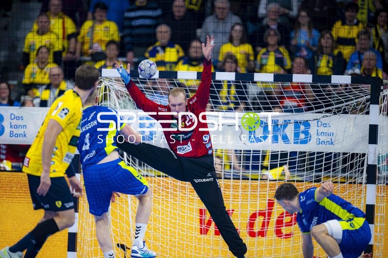 David Späth (29; Rhein Neckar Löwen) in Aktion