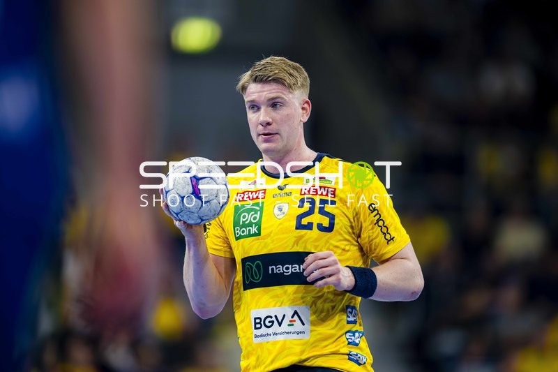 Haukur Thrastarson (25; Rhein Neckar Löwen) in Aktion