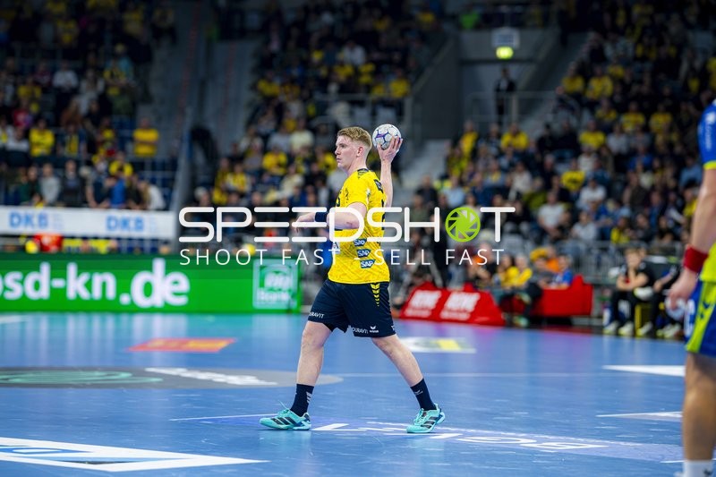 Haukur Thrastarson (25; Rhein Neckar Löwen) in Aktion