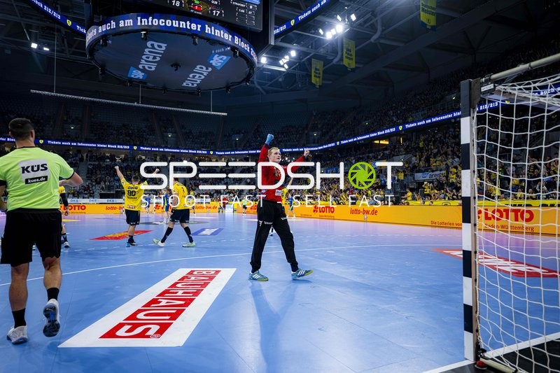 David Späth (29; Rhein Neckar Löwen) in Aktion