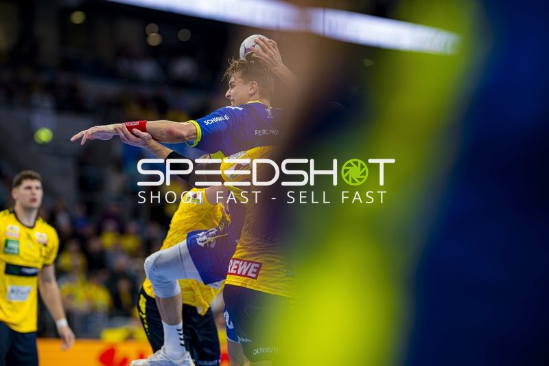 Sebastian Heymann (13; Rhein Neckar Löwen) in Aktion