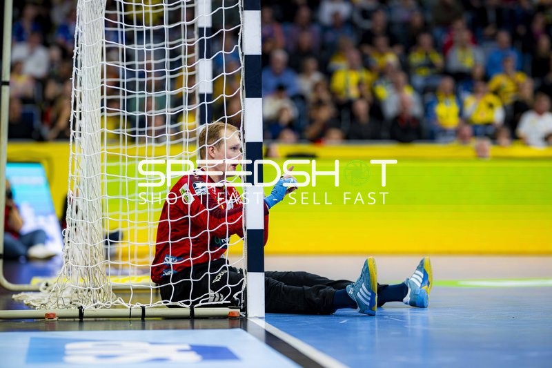 David Späth (29; Rhein Neckar Löwen) in Torwarttrikot