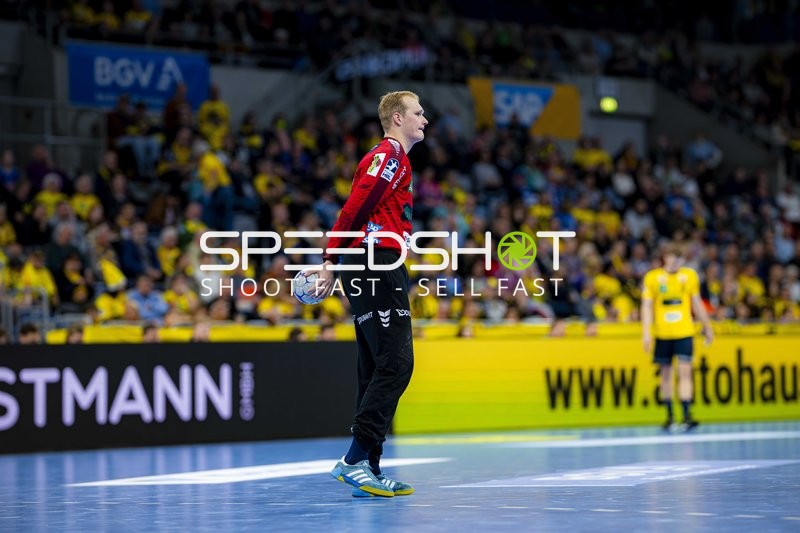 David Späth (29; Rhein Neckar Löwen) in Aktion