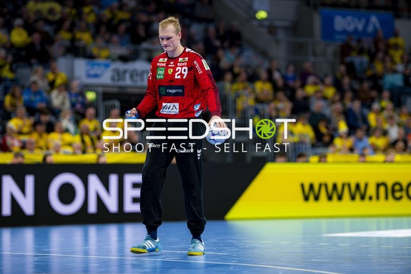 David Späth (29; Rhein Neckar Löwen) in Aktion