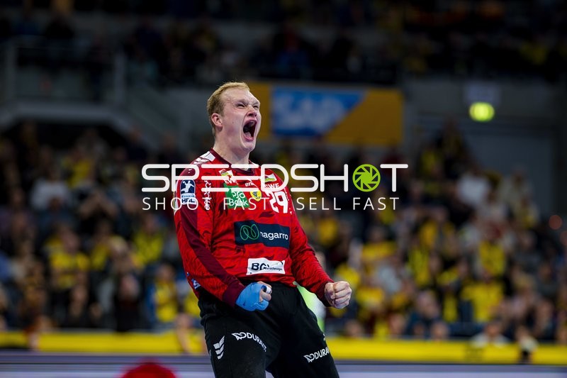 David Späth (29; Rhein Neckar Löwen) in Aktion