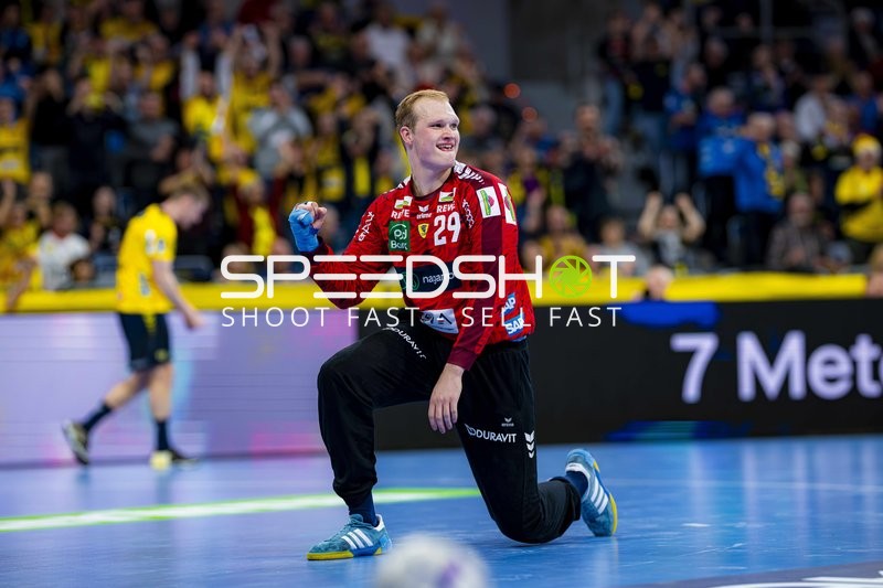 David Späth (29; Rhein Neckar Löwen) in Aktion