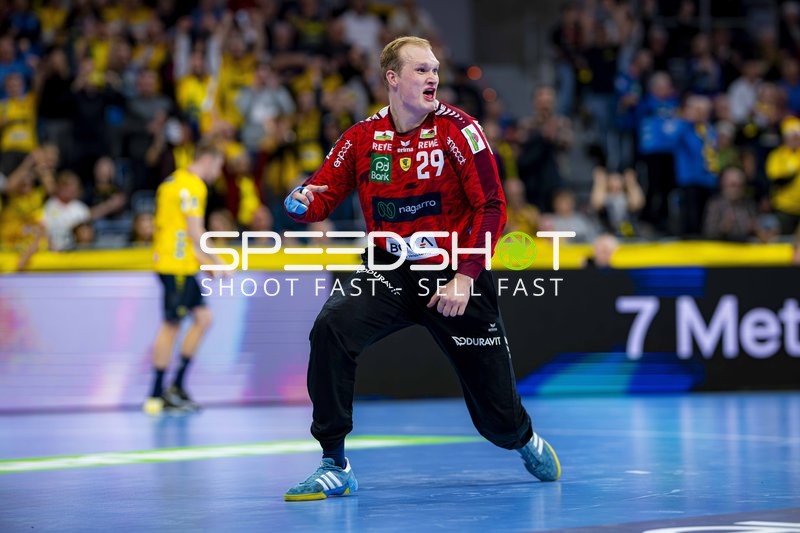 David Späth (29; Rhein Neckar Löwen) in Aktion