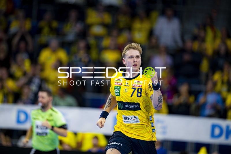 Edwin Aspenbäck (78; Rhein Neckar Löwen) in Aktion