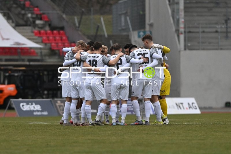 Teambesprechung von BFC Dynamo