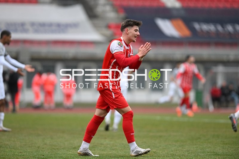 Spieler zeigt Emotion