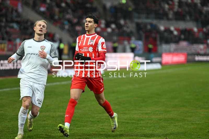 Laufduell auf dem Platz