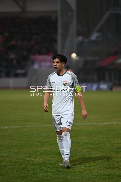 Spieler von BFC Dynamo in Aktion