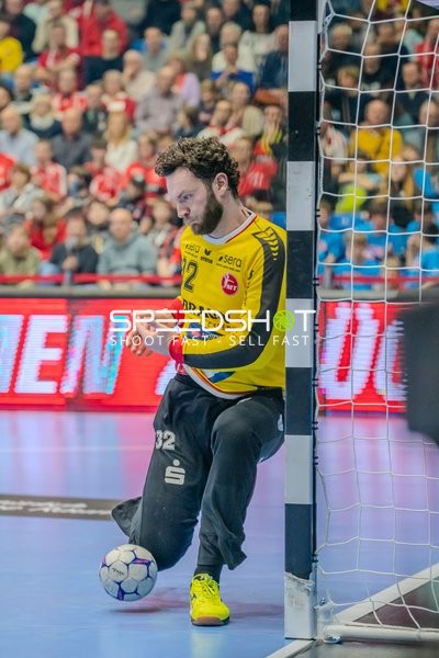 Kristóf Palasics (32; MT Melsungen) in Aktion