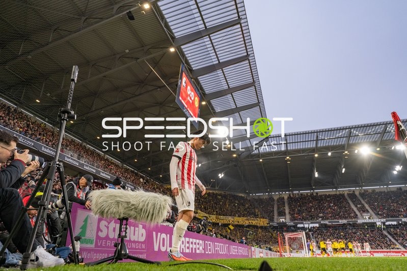 Eckstoß Vorbereitung