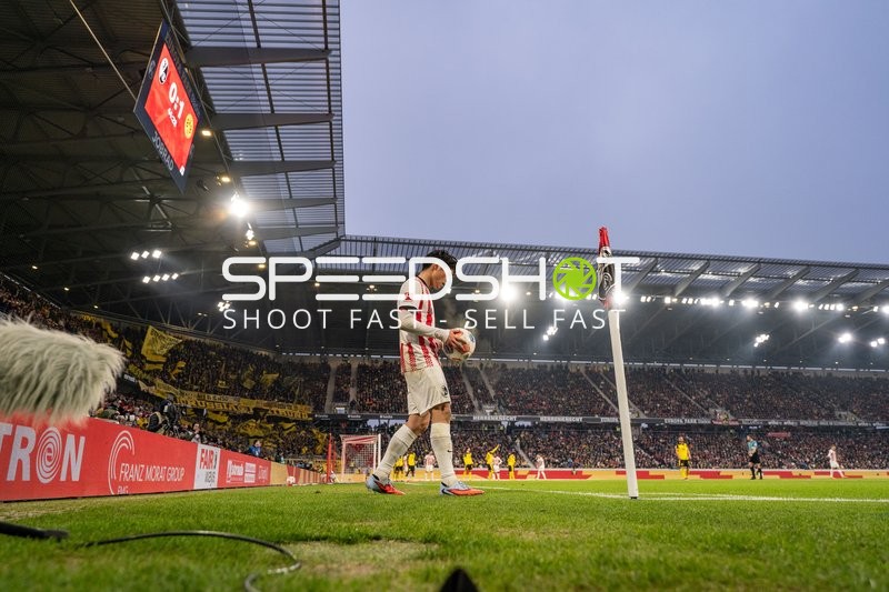 Eckstoß Vorbereitung