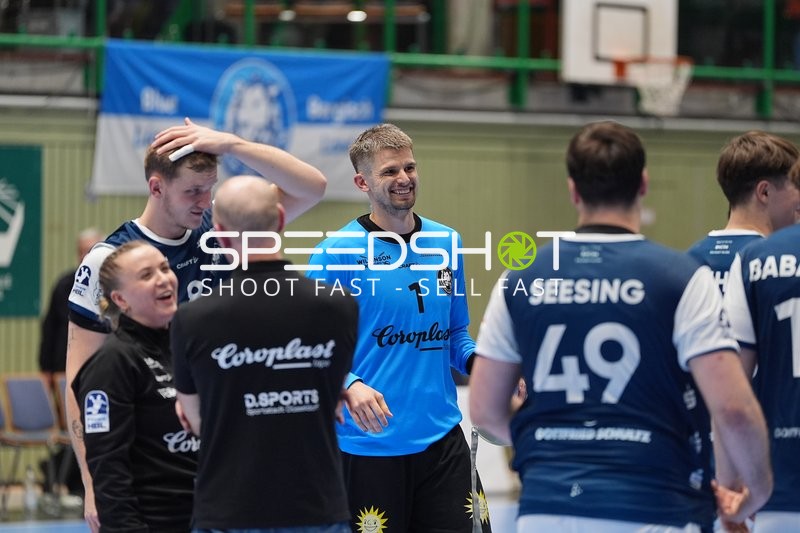 Christopher Rudeck (1; Bergischer HC) in Aktion