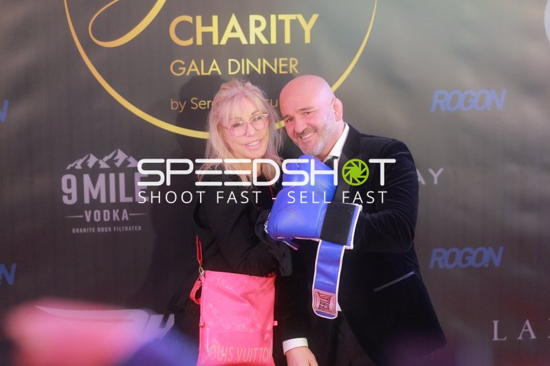 Serdar Topcu und Rosemarie Weller beim Charity