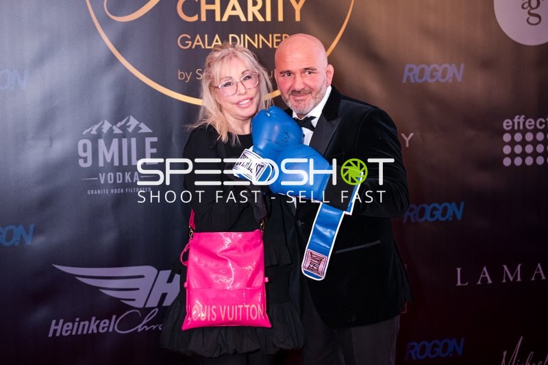 Serdar Topcu und Maria Weller beim Charity Dinner