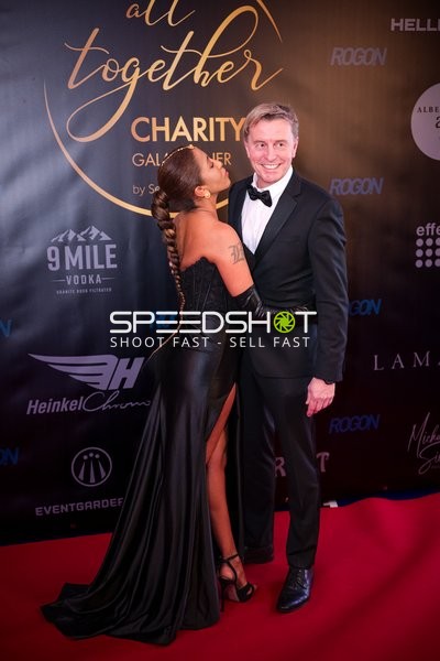Feier beim Charity Gala Dinner