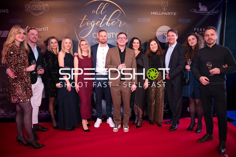 Networking beim All Together Charity Gala Dinner