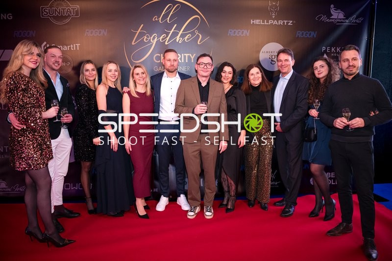 Networking beim All Together Charity Gala Dinner