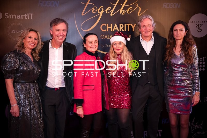 Networking beim All Together Charity Gala Dinner