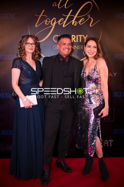 Feier beim All Together Charity Gala Dinner