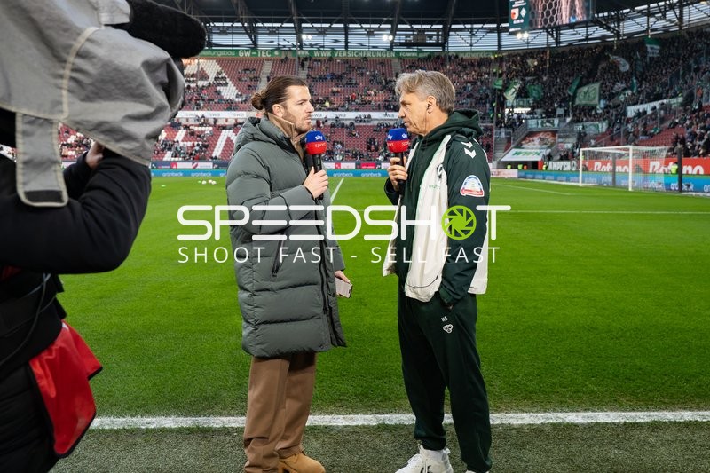 Trainerinterview vor Spiel