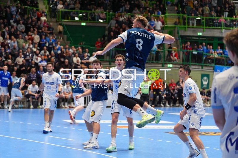 Joël Willecke (24; TBV Lemgo) in Aktion