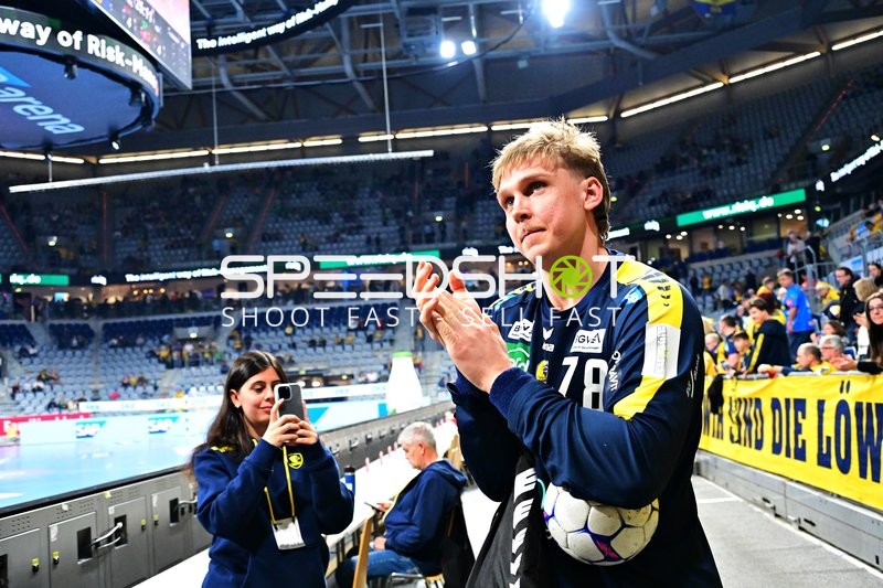 Edwin Aspenbäck (78; Rhein Neckar Löwen) in Aktion